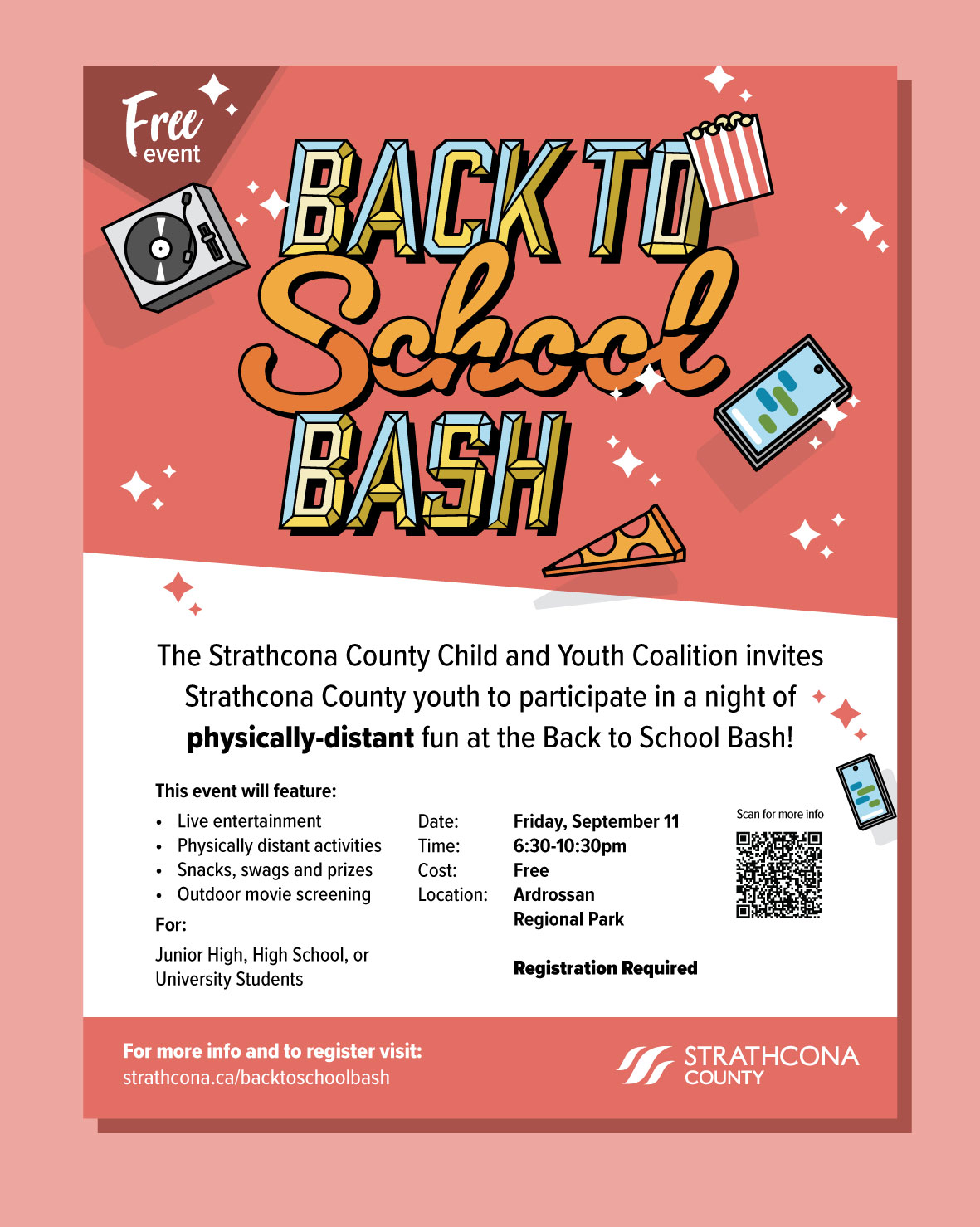 Back to School Bash - PUDLOWSKI + DESIGN & ILLUSTRATION